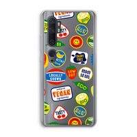 Fruitsticker: Xiaomi Mi Note 10 Pro Transparant Hoesje Fruitsticker: Xiaomi Mi Note 10 Pro Transparant Hoesje