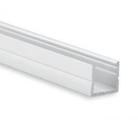LED profiel PO16 vierkant aluminium 10x9,2mm 300cm 810105 prijs p/m