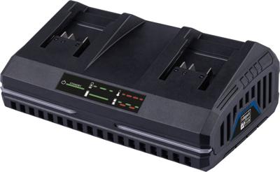 Scheppach SDBC2.4A Dubbele Acculader | 2.4A - 7909201712