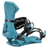 Nitro Team Midnight Snowboardbinding Turqoise L