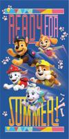 Paw Patrol handdoek Summer ready 70 x 140 cm - polyester