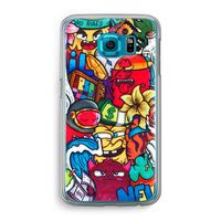 No Rules: Samsung Galaxy S6 Transparant Hoesje