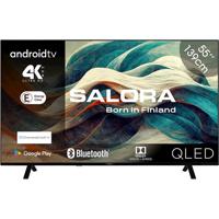 Salora 55QLED320 tv 139,7 cm (55") 4K Ultra HD Smart TV Wifi Zwart 350 cd/m² - thumbnail