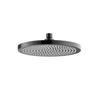 Hoofddouche Hotbath Ace Rond 23 cm Gepolijst Zwart PVD
