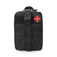 Waterdichte Oxford doek + Nylon buiten reizen draagbare EHBO Kit(Black)