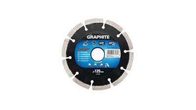 Graphite diamantschijf 115x22x8,0x2,2mm segment gelaserd mpa en13236