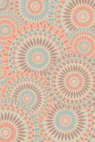 Blommie's lifestyle Buitenkleed 180x270cm H pastel zalm