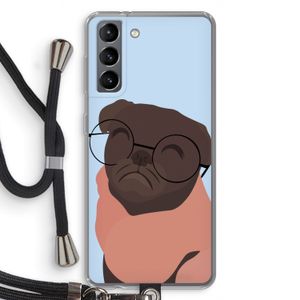 Ludo: Samsung Galaxy S21 Transparant Hoesje met koord
