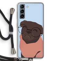 Ludo: Samsung Galaxy S21 Transparant Hoesje met koord