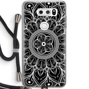 Roses Are Red: LG V30 Transparant Hoesje met koord