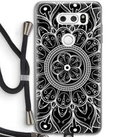 Roses Are Red: LG V30 Transparant Hoesje met koord
