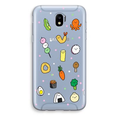 Happy bento friends: Samsung Galaxy J5 (2017) Transparant Hoesje