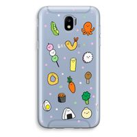Happy bento friends: Samsung Galaxy J5 (2017) Transparant Hoesje