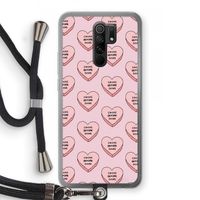 Chicks before dicks: Xiaomi Redmi 9 Transparant Hoesje met koord