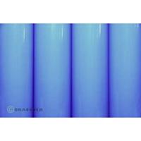 Oracover 21-051-010 Strijkfolie (l x b) 10 m x 60 cm Blauw (fluorescerend)