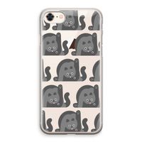 Cats: iPhone 8 Transparant Hoesje Cats: iPhone 8 Transparant Hoesje