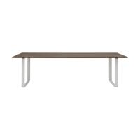 Muuto 70/70 eettafel 255 X 108 cm smoked oak/grijs - thumbnail