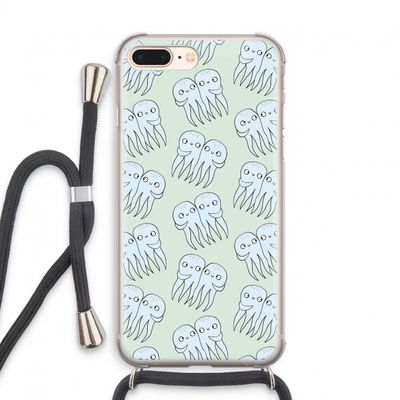 Octopussen: iPhone 7 PLUS Transparant Hoesje met koord