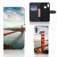 Honor 10 Lite | Flip Cover | Golden Gate Bridge
