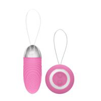 Ethan - Rechargeable Remote Control Vibrating Egg - Pink - thumbnail