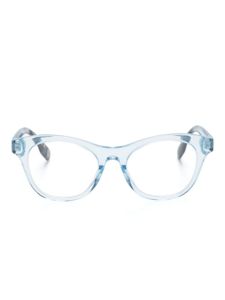 Burberry Kids lunettes de vue à monture carrée transparente - Bleu