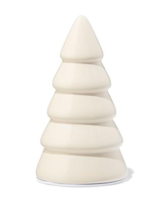 HEMA Kerstboom 8.4x8.4x15cm keramiek ecru