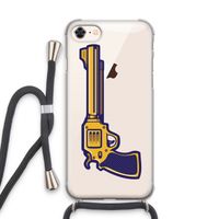 Pew Pew Pew: iPhone 7 Transparant Hoesje met koord