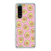 Dancing avocados: Sony Xperia 5 III Transparant Hoesje