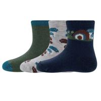 Ewers sokken 3-pack slak marine-16-17