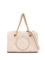 Tory Burch sac porté épaule matelassé Fleming - Tons neutres