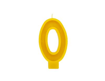 Kalina Verjaardagskaars - cijfer 0