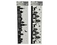 Raamdecoratie pt L50b14h1 cm zwart a2 Decoris - Decoris