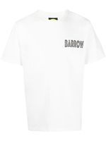 BARROW t-shirt à logo imprimé - Blanc