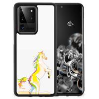 Samsung Galaxy S20 Ultra | Bumper Hoesje | Horse Color