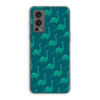 Diplodocus: OnePlus Nord 2 5G Transparant Hoesje - thumbnail