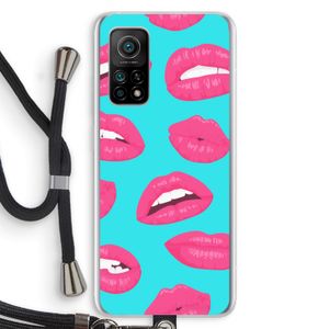 Bite my lip: Xiaomi Mi 10T 5G Transparant Hoesje met koord
