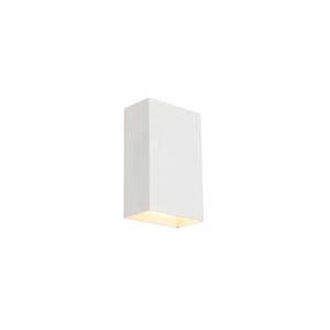 QAZQA Moderne wandlamp wit - Otan S