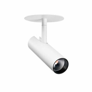 SG Tube Micro R wit 3000K pendel inbouwspot dimbaar 700 lumen voor gaten van 68 tot 83mm 320708