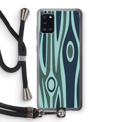 Bast B: Samsung Galaxy A31 Transparant Hoesje met koord
