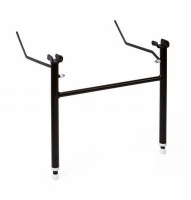 Handicare Dubbele Hulppootset Voor Douchezitting Antraciet Ral 7021 Handicare Dubbele Hulppootset Voor Douchezitting Antraciet Ral 7021