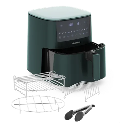 Green Air Fryer & grilling set
