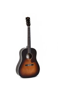 Sigma Guitars JM-SG45 Sunburst elektrisch-akoestische westerngitaar met gig bag