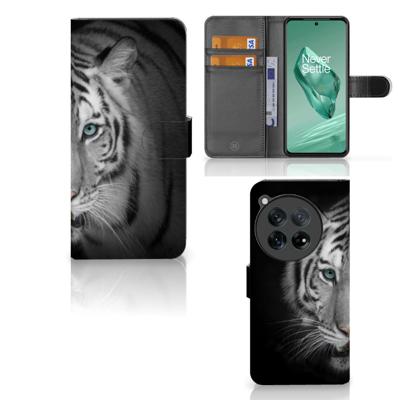 OnePlus 12 | Telefoonhoesje | Met pasjeshouder | Tijger