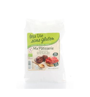 Gebak patisseriemix glutenvrij bio