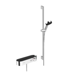 Hansgrohe Pulsify Select S doucheset met thermostaat en glijstang 90cm chroom