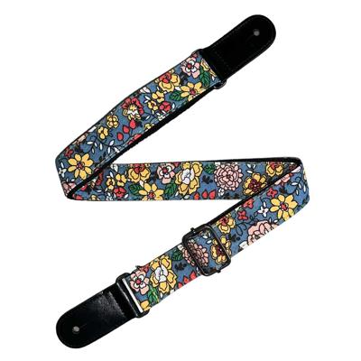 CLXmusic CWUS3-8 Geweven Ukulele Band Bloemen Multi-color (Motief 8)