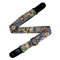 CLXmusic CWUS3-8 Geweven Ukulele Band Bloemen Multi-color (Motief 8)