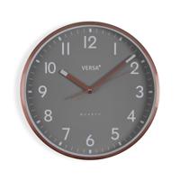 Muurklok Versa Metaal