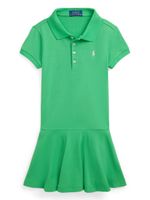 Ralph Lauren Kids robe-polo à logo brodé - Vert