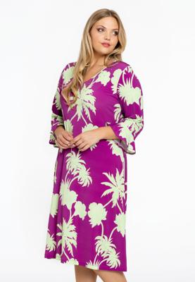 Yoek Jurk a-lijn ARTICHOKE | Roze | Maat 58/60